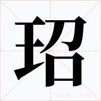 玿