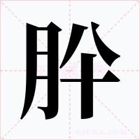 肸